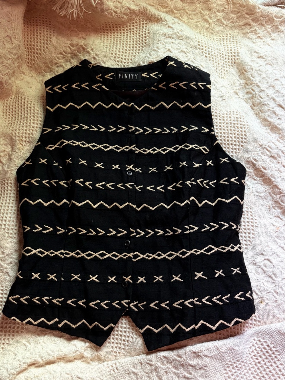 Vintage Embroidered vest